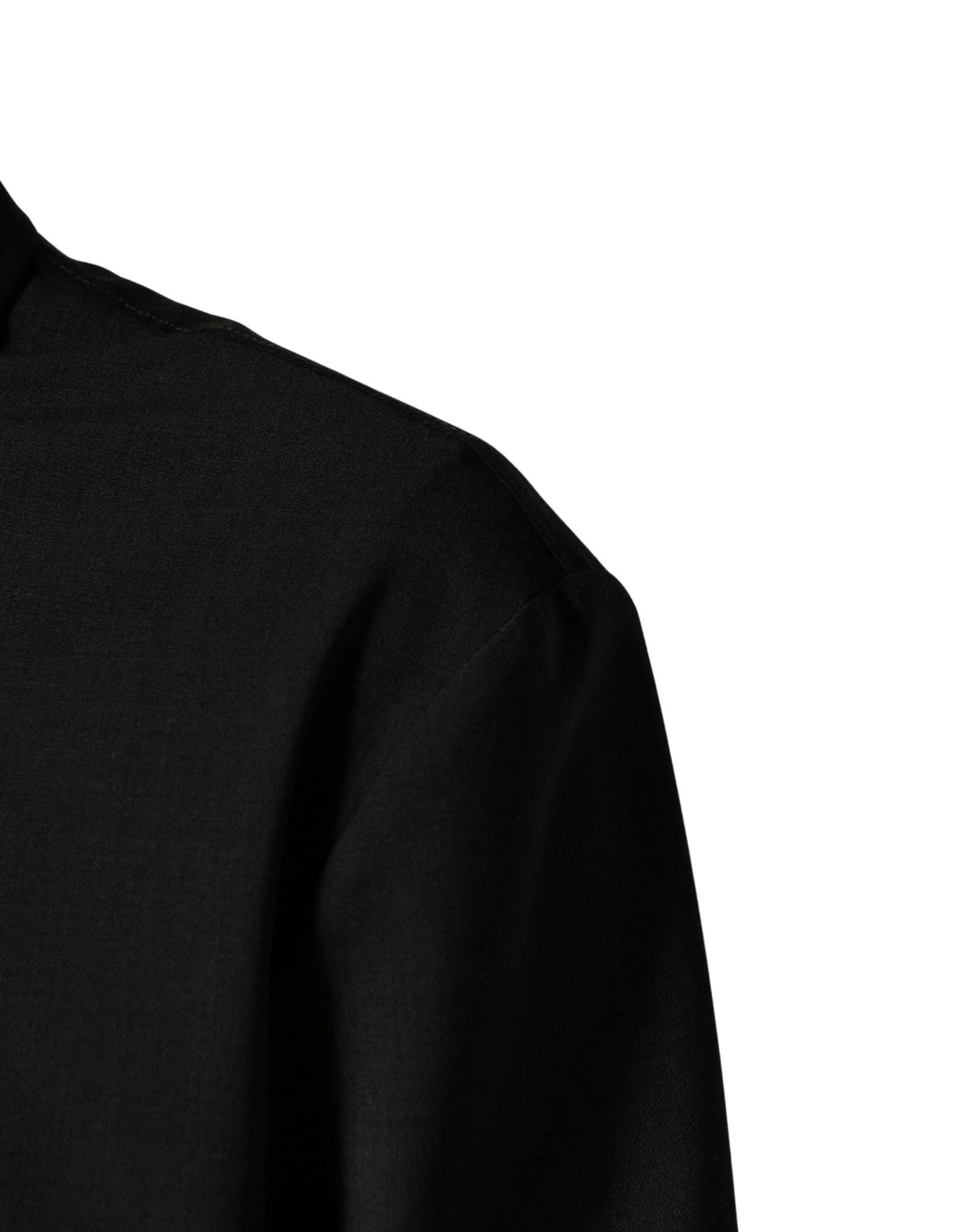 Dolce &amp; Gabbana Sample Sale Dolce &amp; Gabbana Black Wool Logo Full Zip Men Bomber Jacket - | Designer outlet
