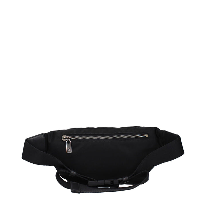 Jimmy Choo Black Fabric Backpack