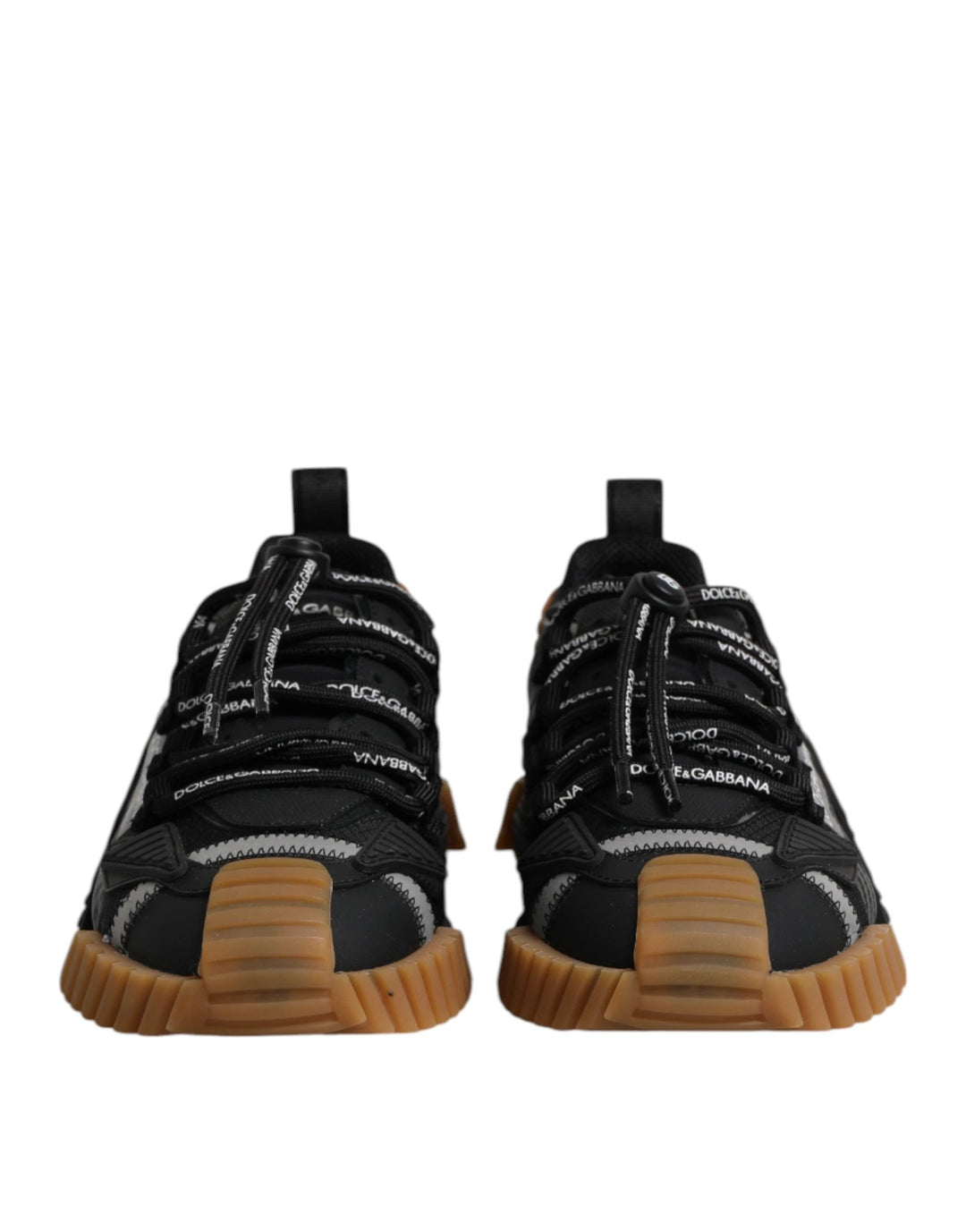 Dolce &amp; Gabbana Sample Sale Dolce &amp; Gabbana Black Logo Lace Up Low Top NS1 Sneakers Shoes - | Designer outlet