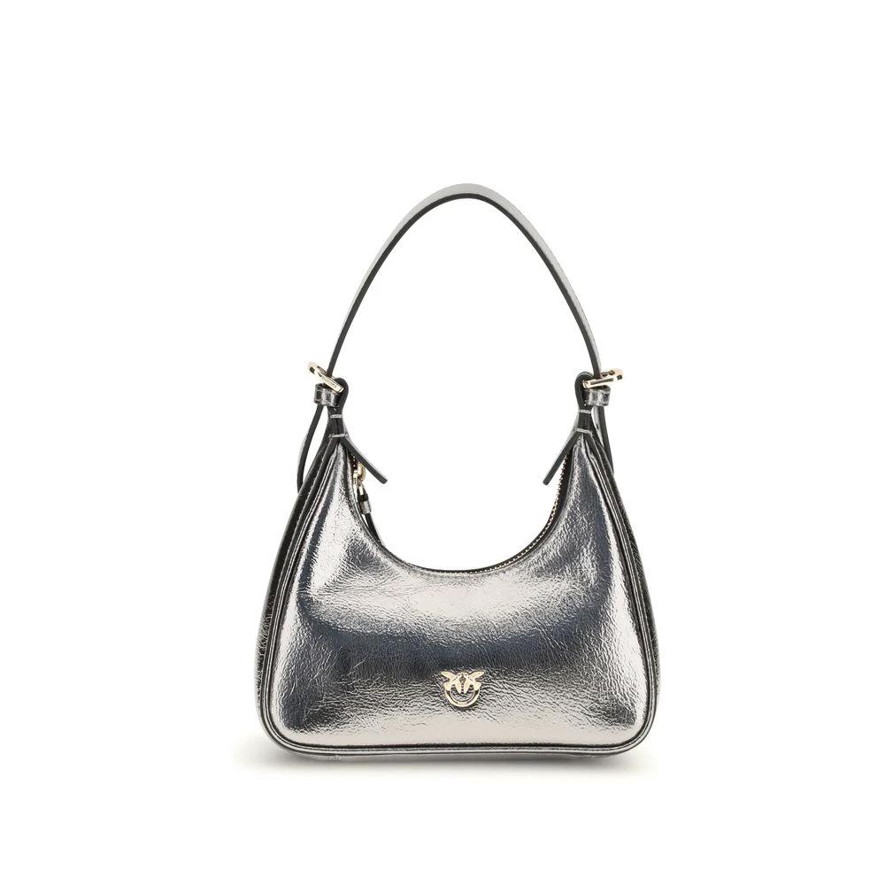 PINKO Sample Sale PINKO Silver Lamb Ovis Aries Aries Shoulder Bag - | Designer outlet