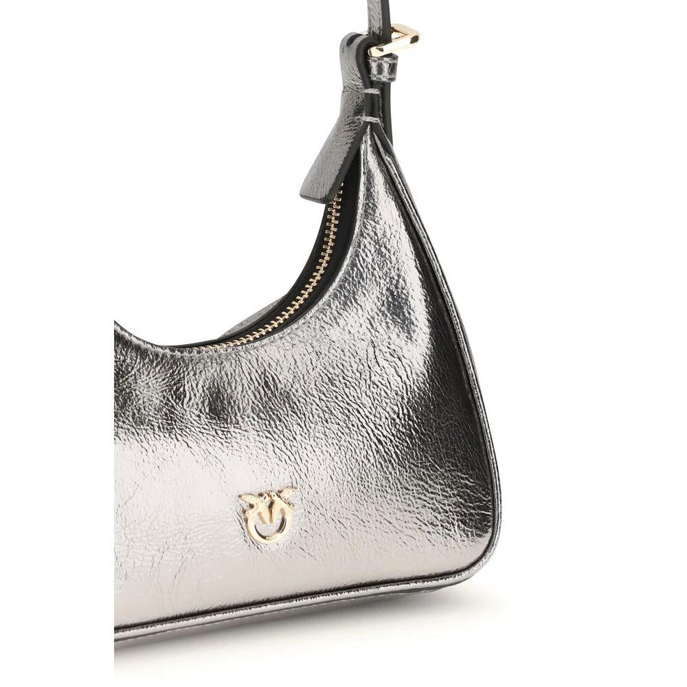 PINKO Sample Sale PINKO Silver Lamb Ovis Aries Aries Shoulder Bag - | Designer outlet