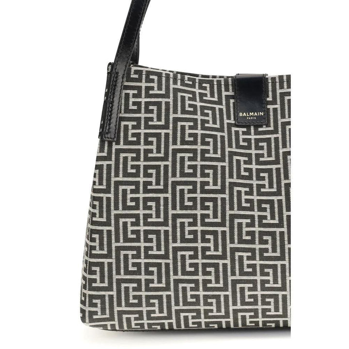 Balmain Sample Sale Balmain Black Cotton Shoulder Bag - | Designer outlet