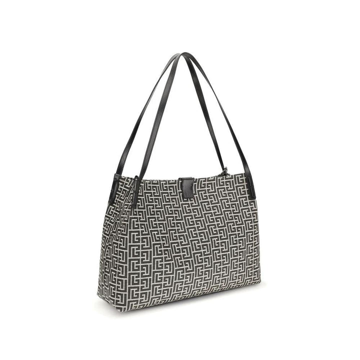 Balmain Sample Sale Balmain Black Cotton Shoulder Bag - | Designer outlet