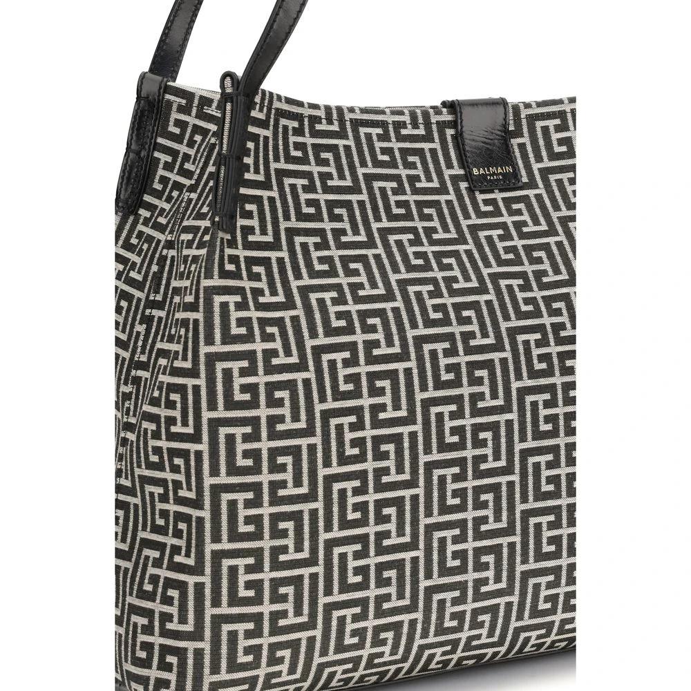 Balmain Sample Sale Balmain Black Cotton Shoulder Bag - | Designer outlet