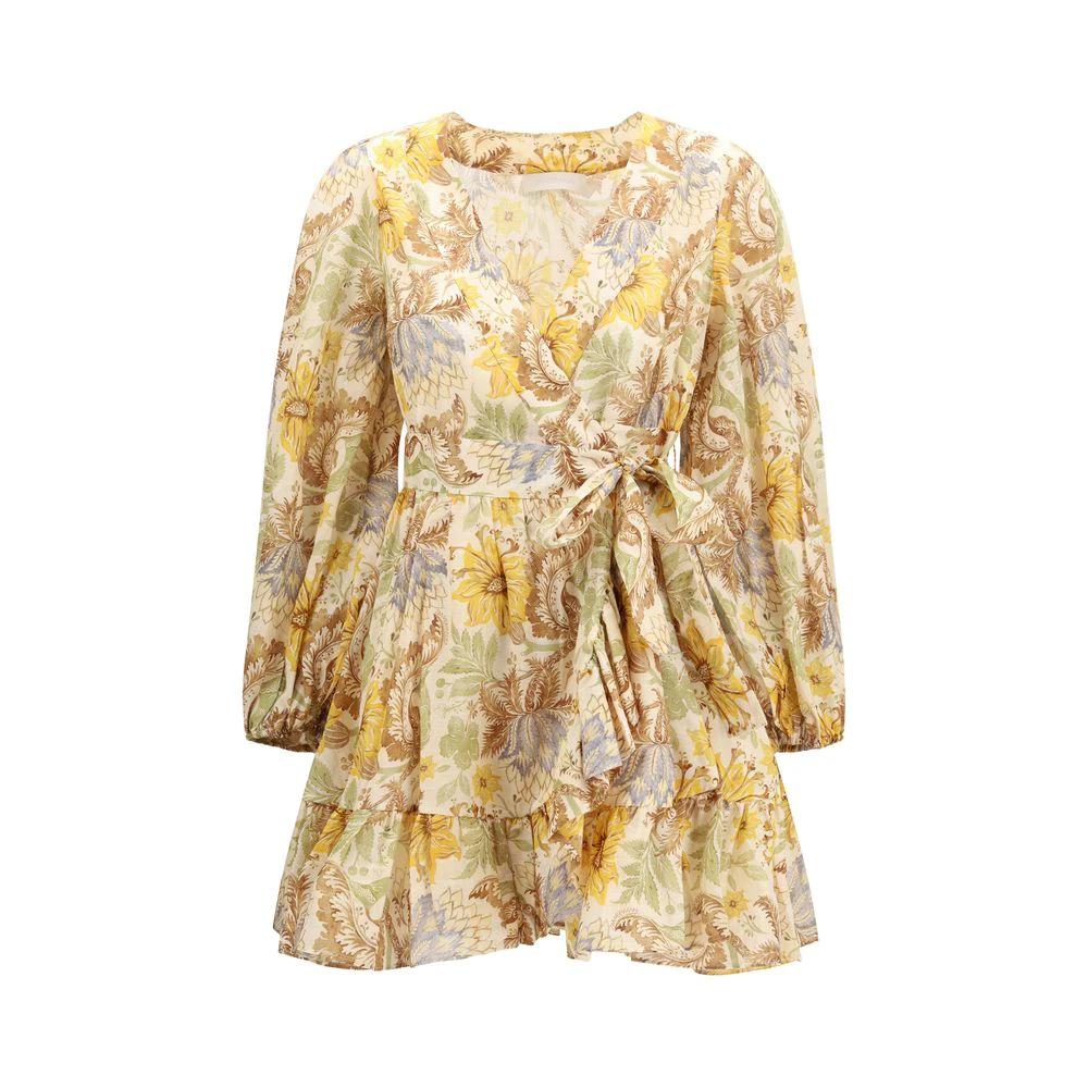 Zimmermann Sample Sale Zimmermann Bicolor Cotton Casual Dress - | Designer outlet