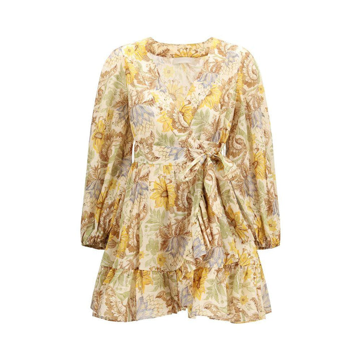 Zimmermann Sample Sale Zimmermann Bicolor Cotton Casual Dress - | Designer outlet