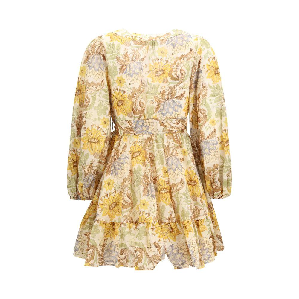 Zimmermann Sample Sale Zimmermann Bicolor Cotton Casual Dress - | Designer outlet