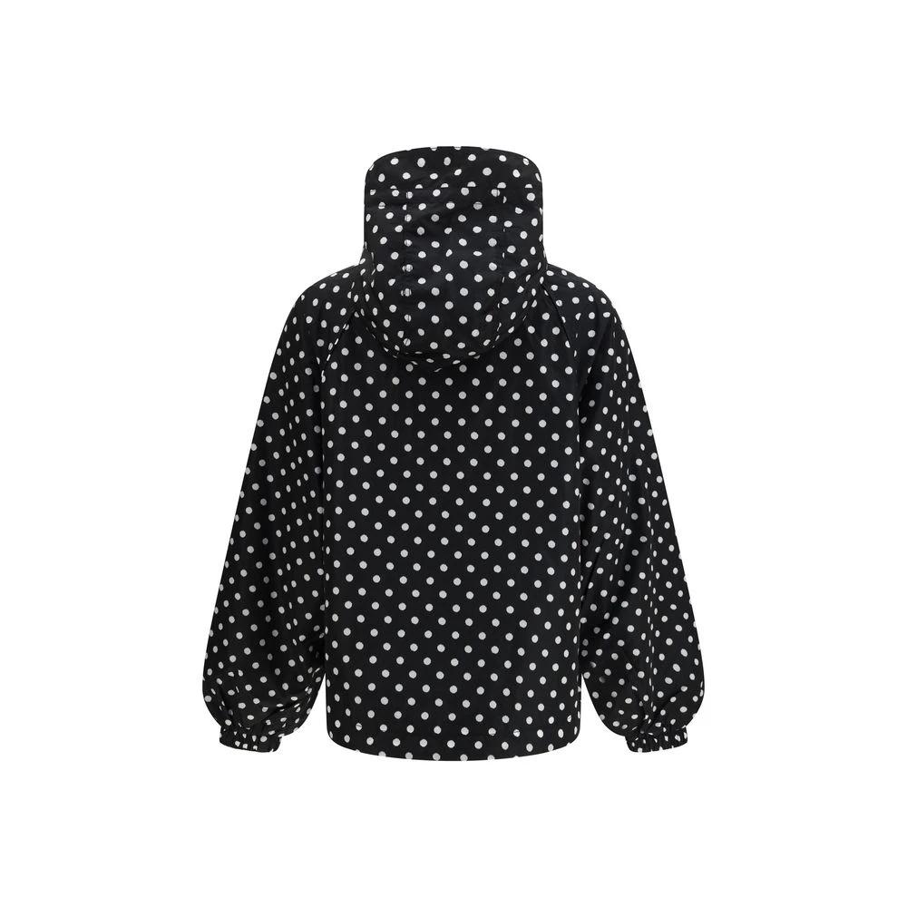 Ganni Black Recycled Polyamide Shell Jacket