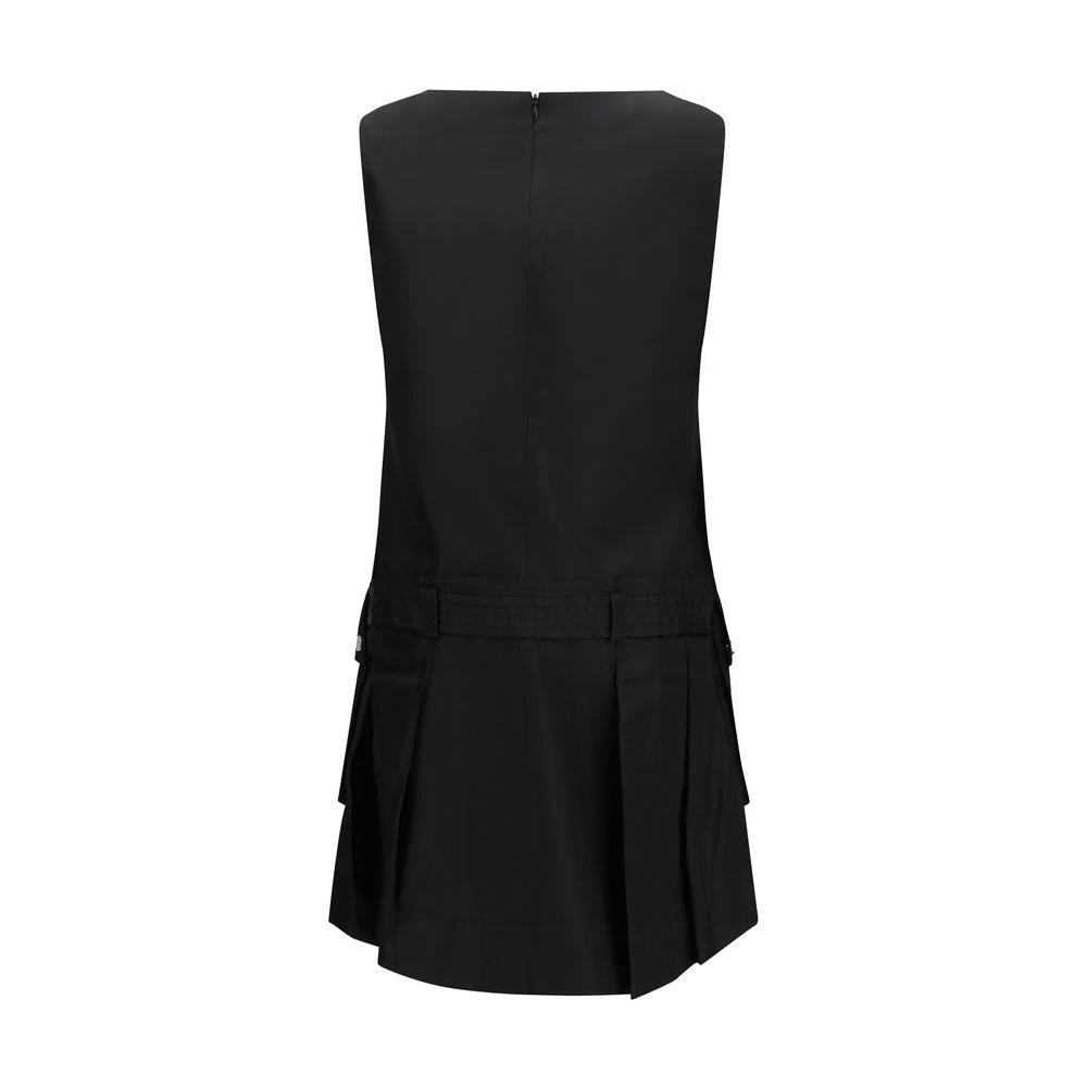 Ganni Black Recycled Polyamide Casual Dress Ask Me Wear Ganni Black Recycled Polyamide Casual Dress Ask Me Wear