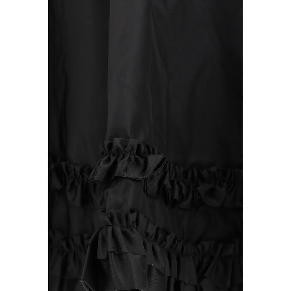 Ganni Sample Sale Ganni Black Recycled Polyamide Mini Skirt - | Designer outlet