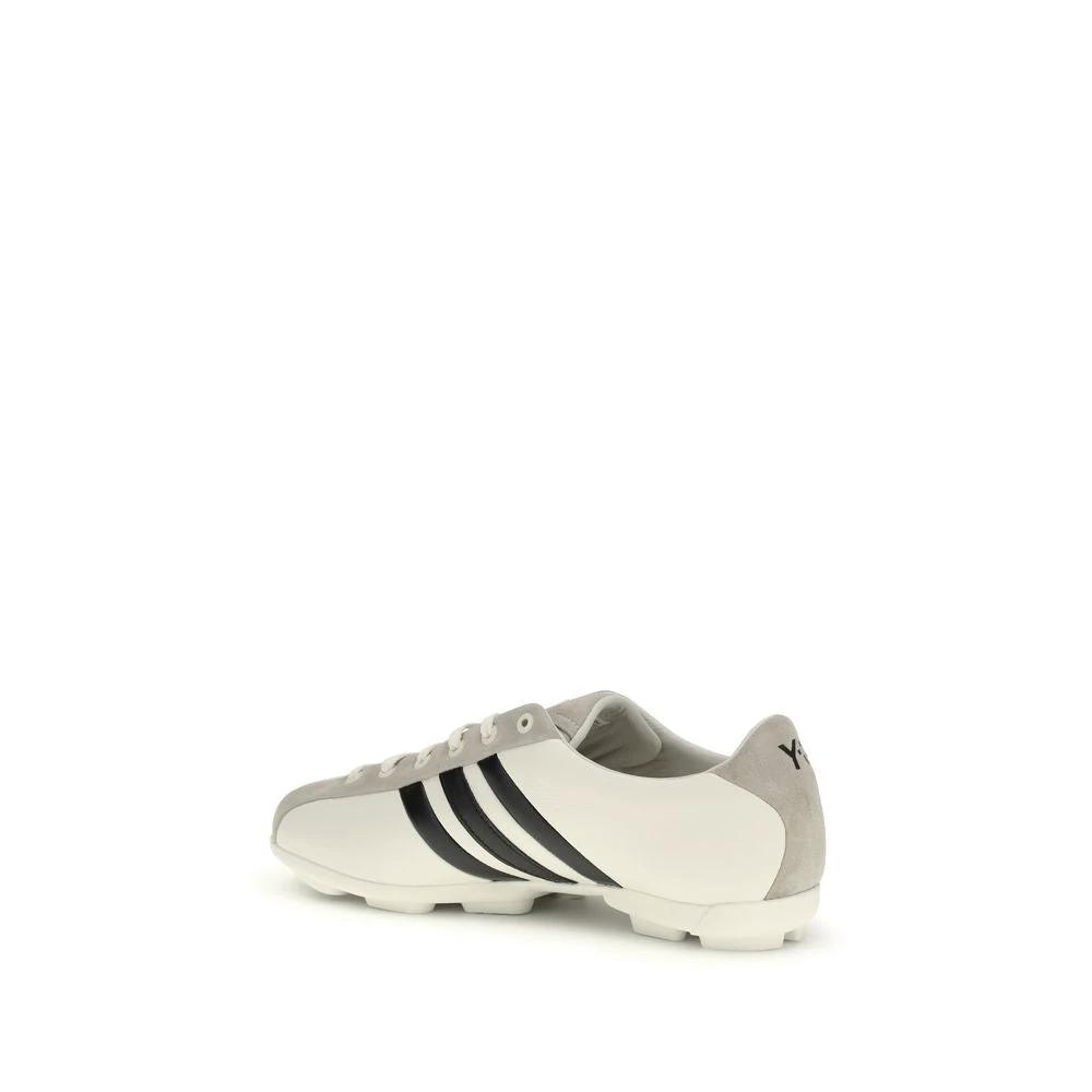 Y-3 Sample Sale Y-3 White Calf Leather Bos Taurus Athletic Sneakers - | Designer outlet