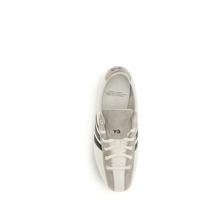 Y-3 Sample Sale Y-3 White Calf Leather Bos Taurus Athletic Sneakers - | Designer outlet
