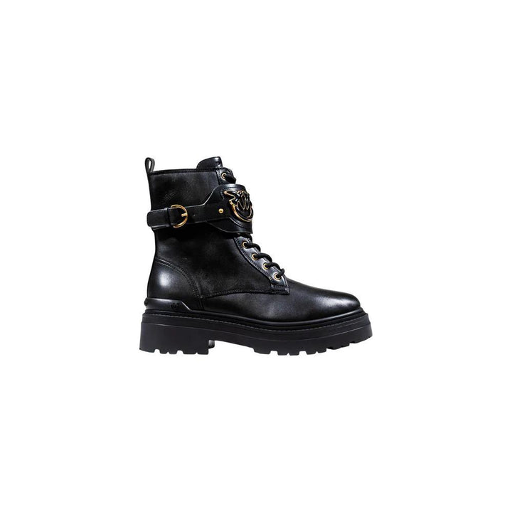 PINKO Sample Sale PINKO Black Leather Ankle Boots - | Designer outlet
