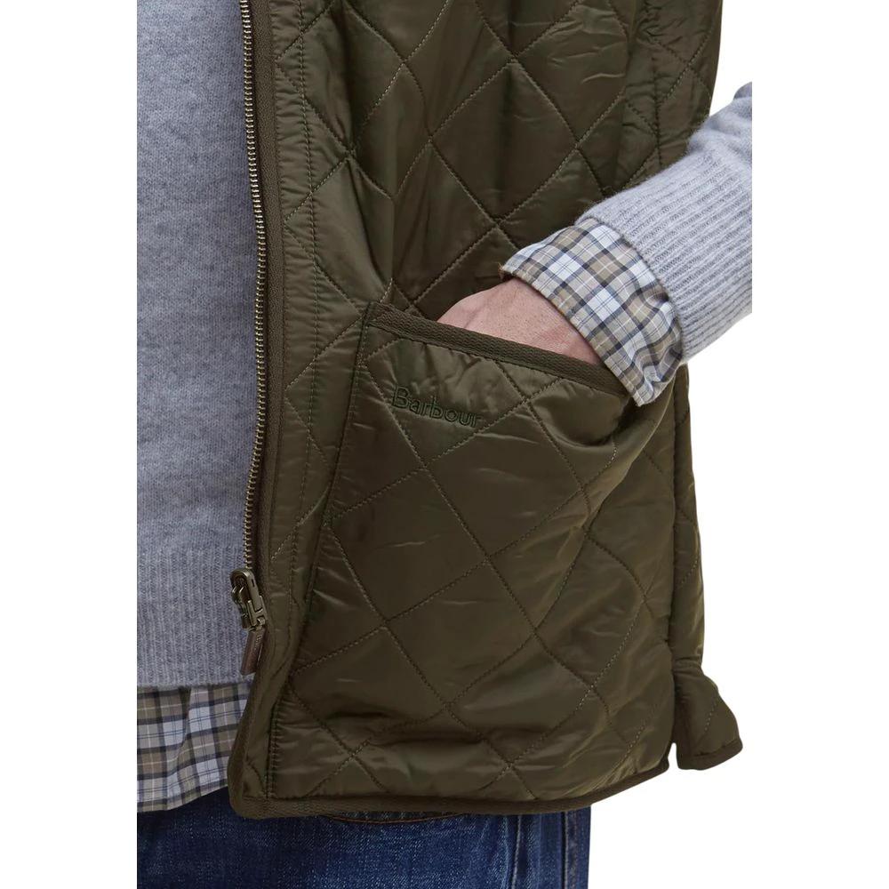 Barbour Sample Sale Barbour Green Polyamide Sleveless Jacket - | Designer outlet