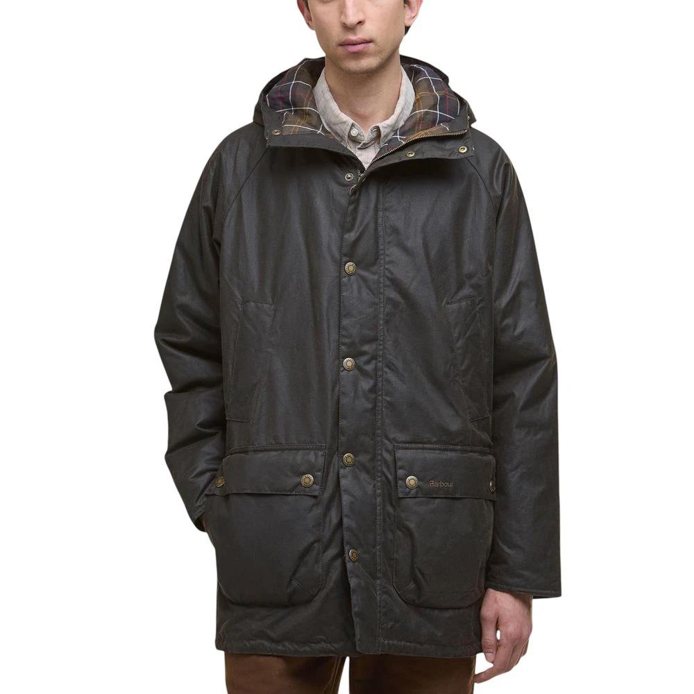 Barbour Sample Sale Barbour Green Cotton Parka - | Designer outlet