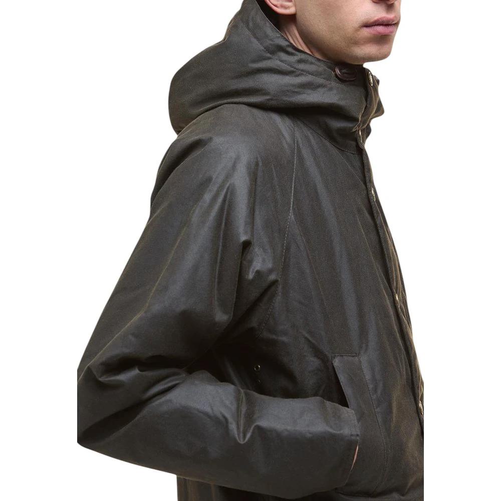 Barbour Sample Sale Barbour Green Cotton Parka - | Designer outlet