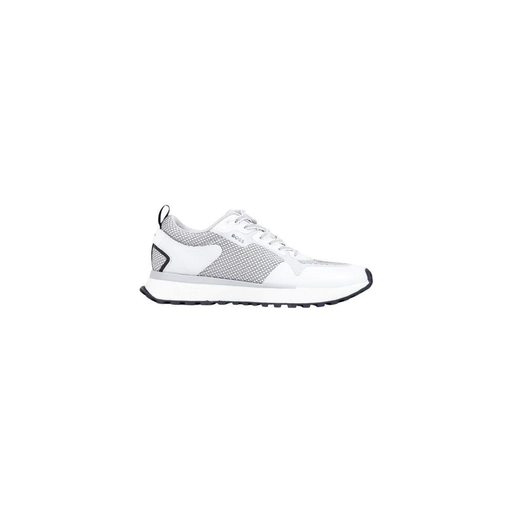 Hugo Boss Sample Sale Hugo Boss White Polyester Athletic Sneakers - | Designer outlet