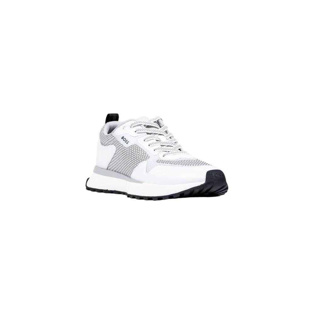 Hugo Boss Sample Sale Hugo Boss White Polyester Athletic Sneakers - | Designer outlet
