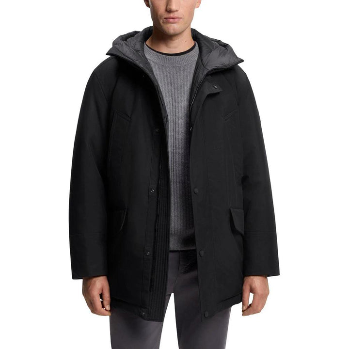 Hugo Boss Sample Sale Hugo Boss Black Polyester Full-Length Jacket - | Designer outlet
