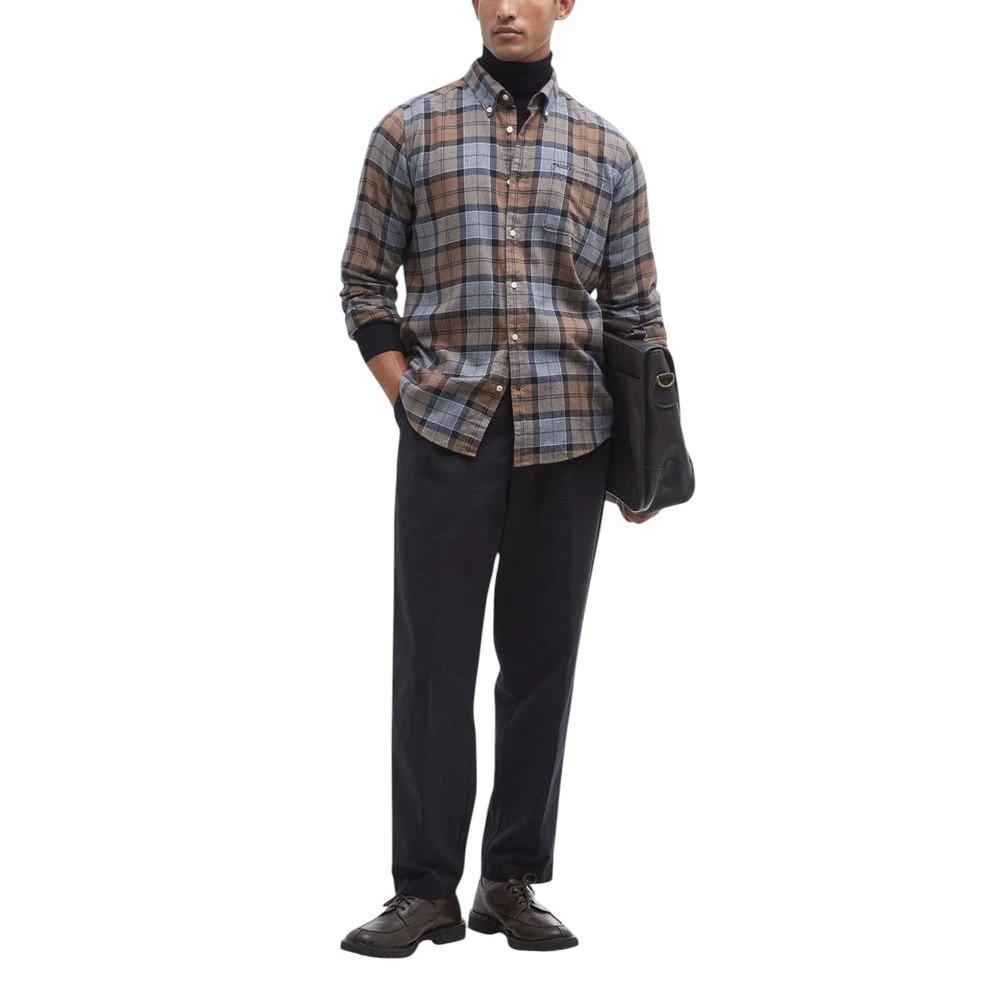 Barbour Sample Sale Barbour Beige Cotton Pattern Shirt - | Designer outlet
