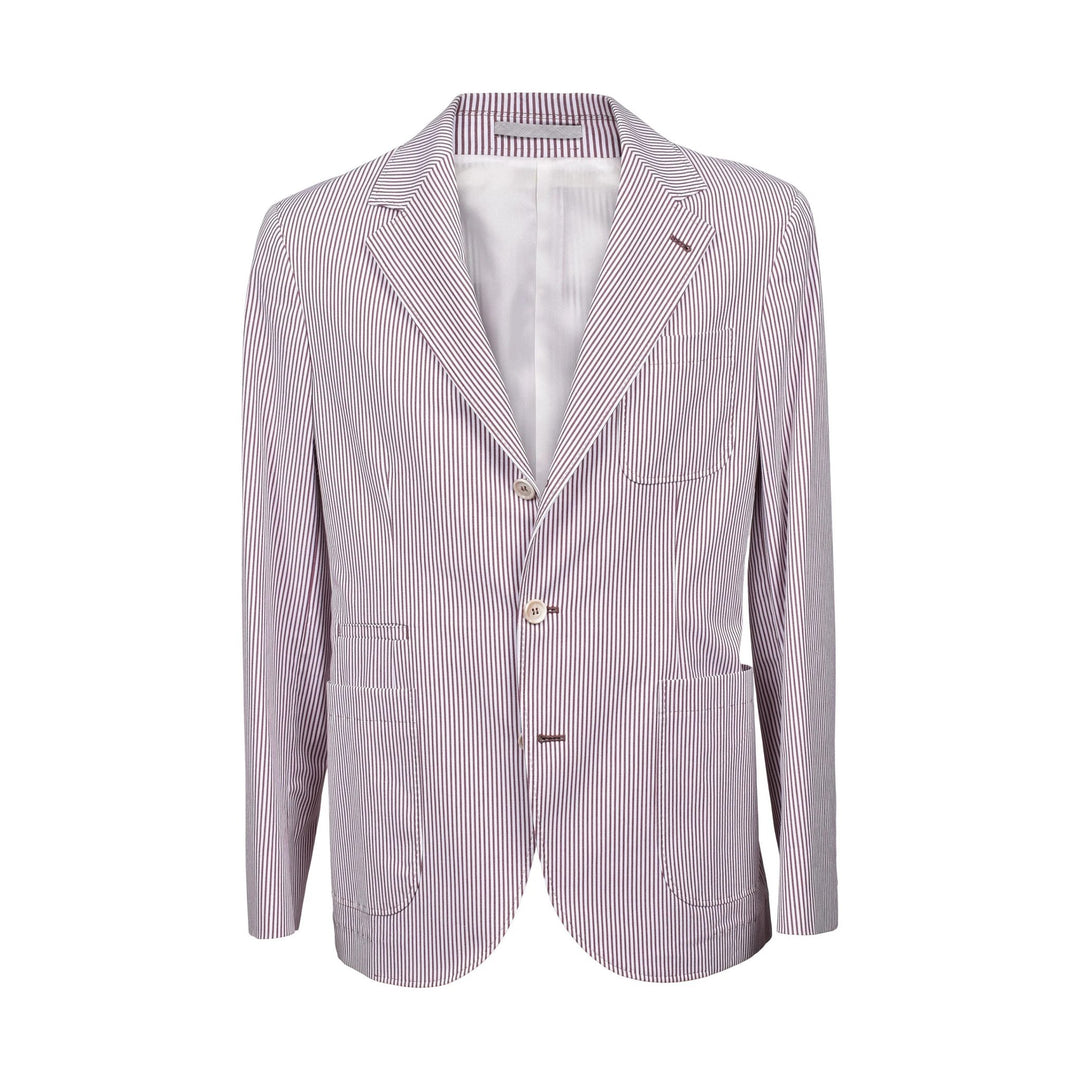 Brunello Cucinelli Sample Sale Brunello Cucinelli Bicolor Cotton Coat - | Designer outlet