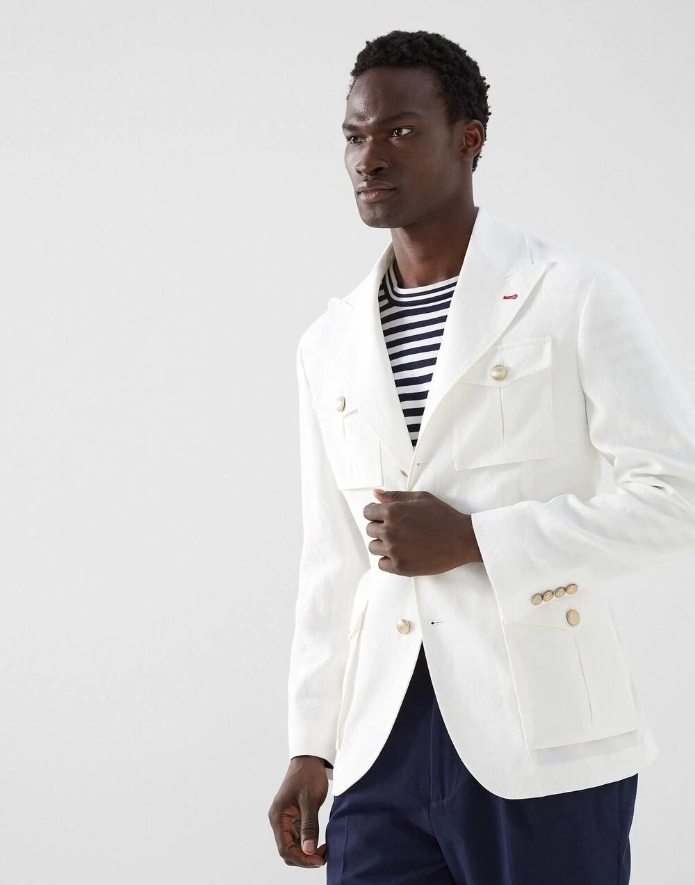 Brunello Cucinelli Sample Sale Brunello Cucinelli Beige Linen Coat - | Designer outlet