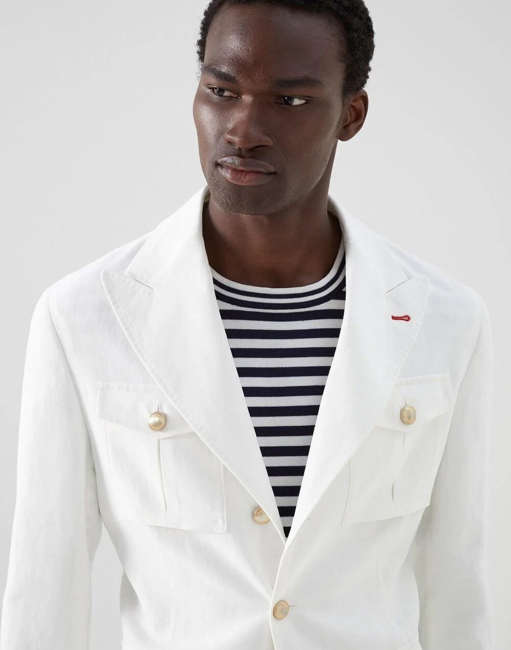 Brunello Cucinelli Sample Sale Brunello Cucinelli Beige Linen Coat - | Designer outlet