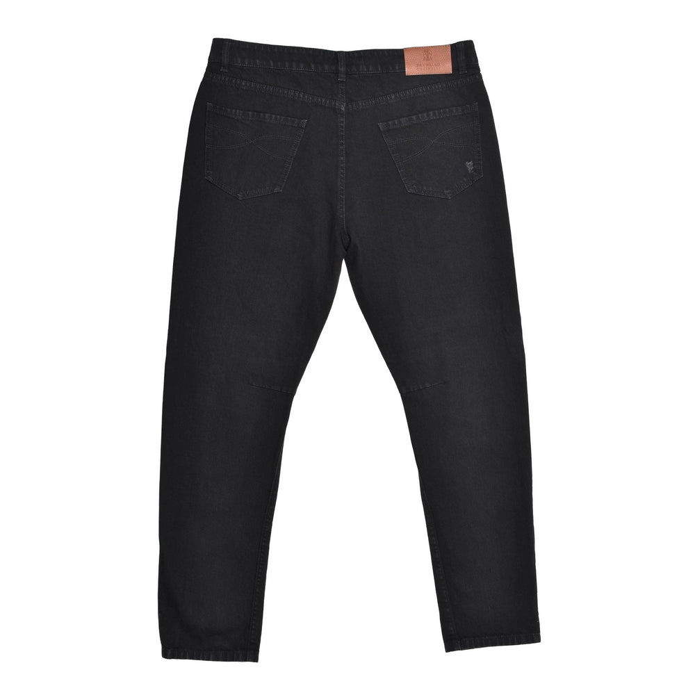 Brunello Cucinelli Sample Sale Brunello Cucinelli Black Cotton Jeans Denim - | Designer outlet
