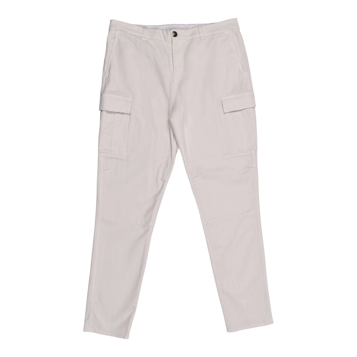 Brunello Cucinelli Sample Sale Brunello Cucinelli White Cotton Cargo Pants - | Designer outlet