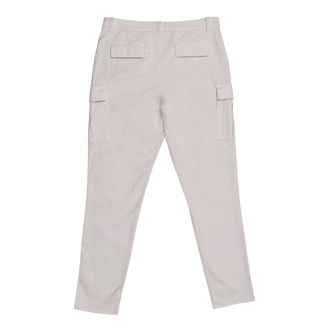 Brunello Cucinelli Sample Sale Brunello Cucinelli White Cotton Cargo Pants - | Designer outlet