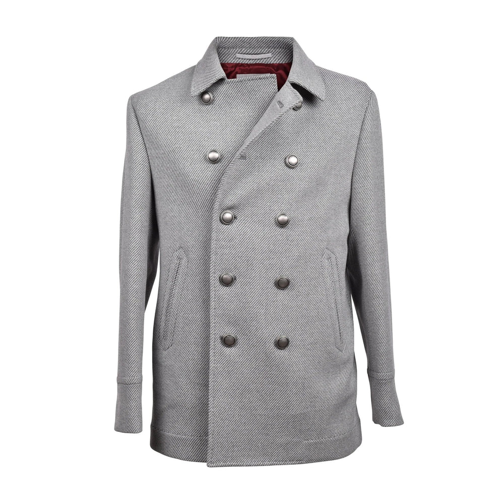 Brunello Cucinelli Sample Sale Brunello Cucinelli Gray Wool Coat - | Designer outlet