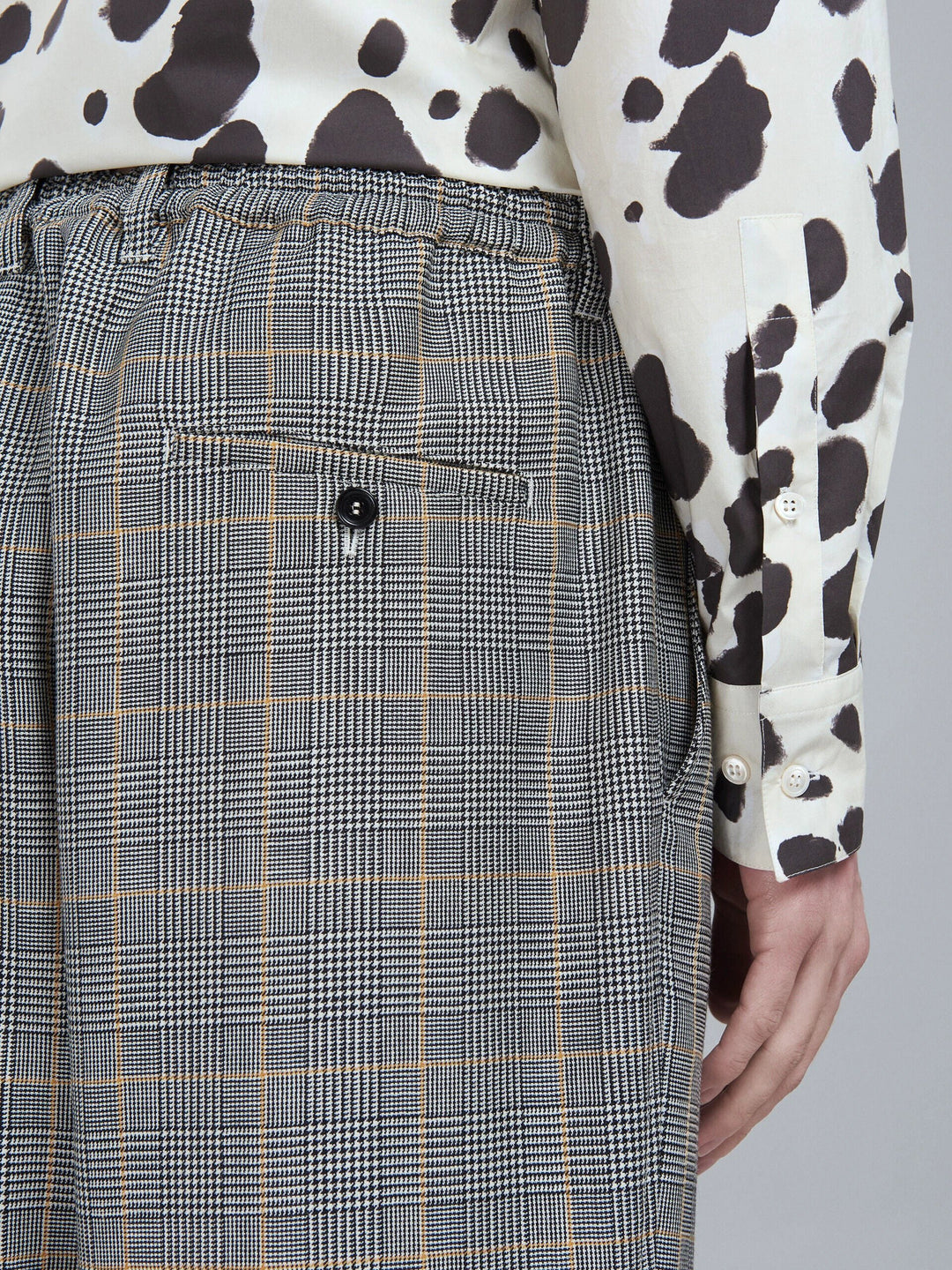 Marni Sample Sale Marni Black Fibres Casual Pants - | Designer outlet