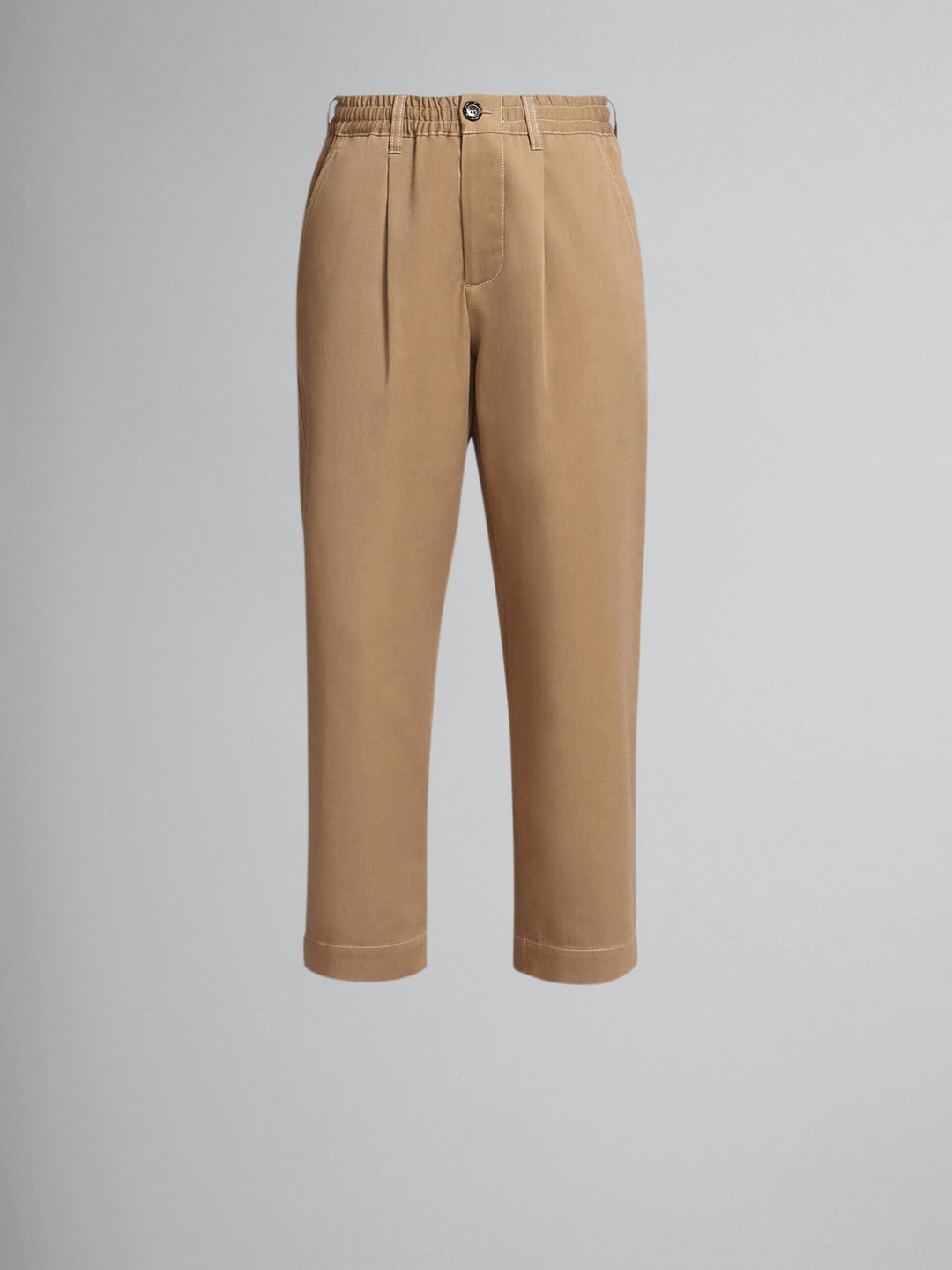 Marni Sample Sale Marni Brown Fibres Casual Pants - | Designer outlet