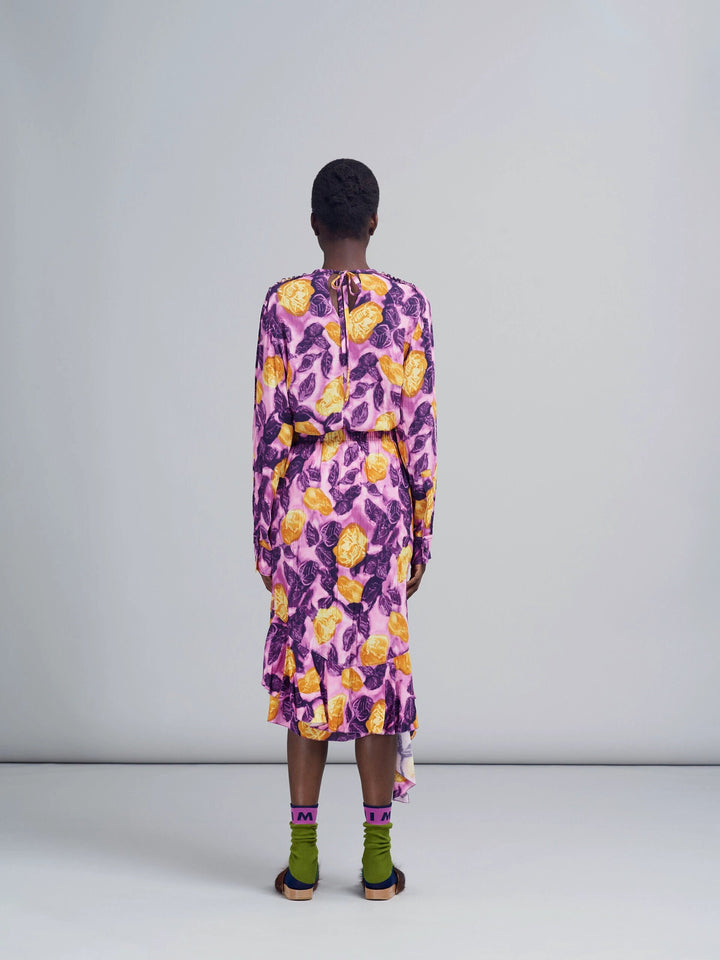 Marni Sample Sale Marni Purple Fibres Long Skirt - | Designer outlet