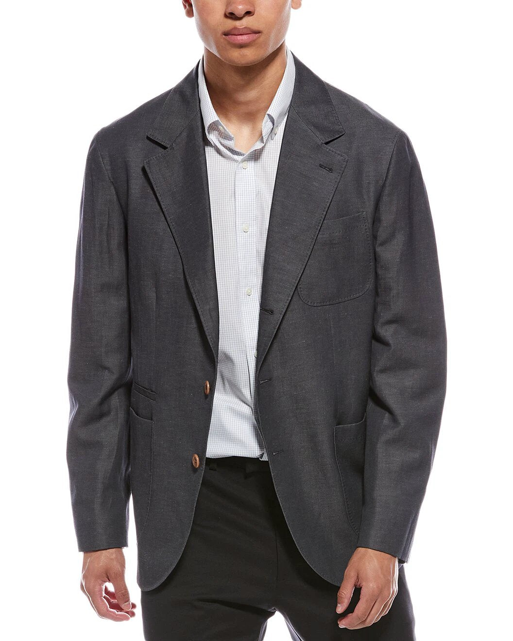 Brunello Cucinelli Sample Sale Brunello Cucinelli Gray Wool Blazer - | Designer outlet