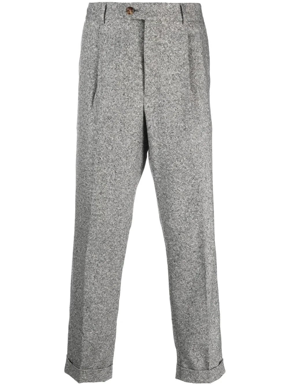 Brunello Cucinelli Sample Sale Brunello Cucinelli Gray Fibres Casual Pants - | Designer outlet