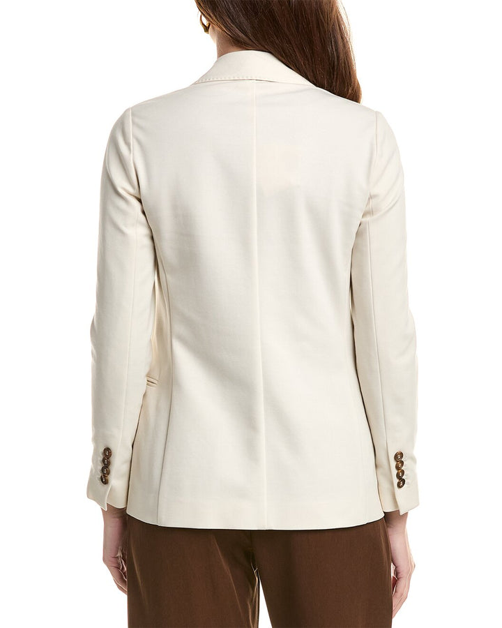 Brunello Cucinelli Beige Cotton Coat