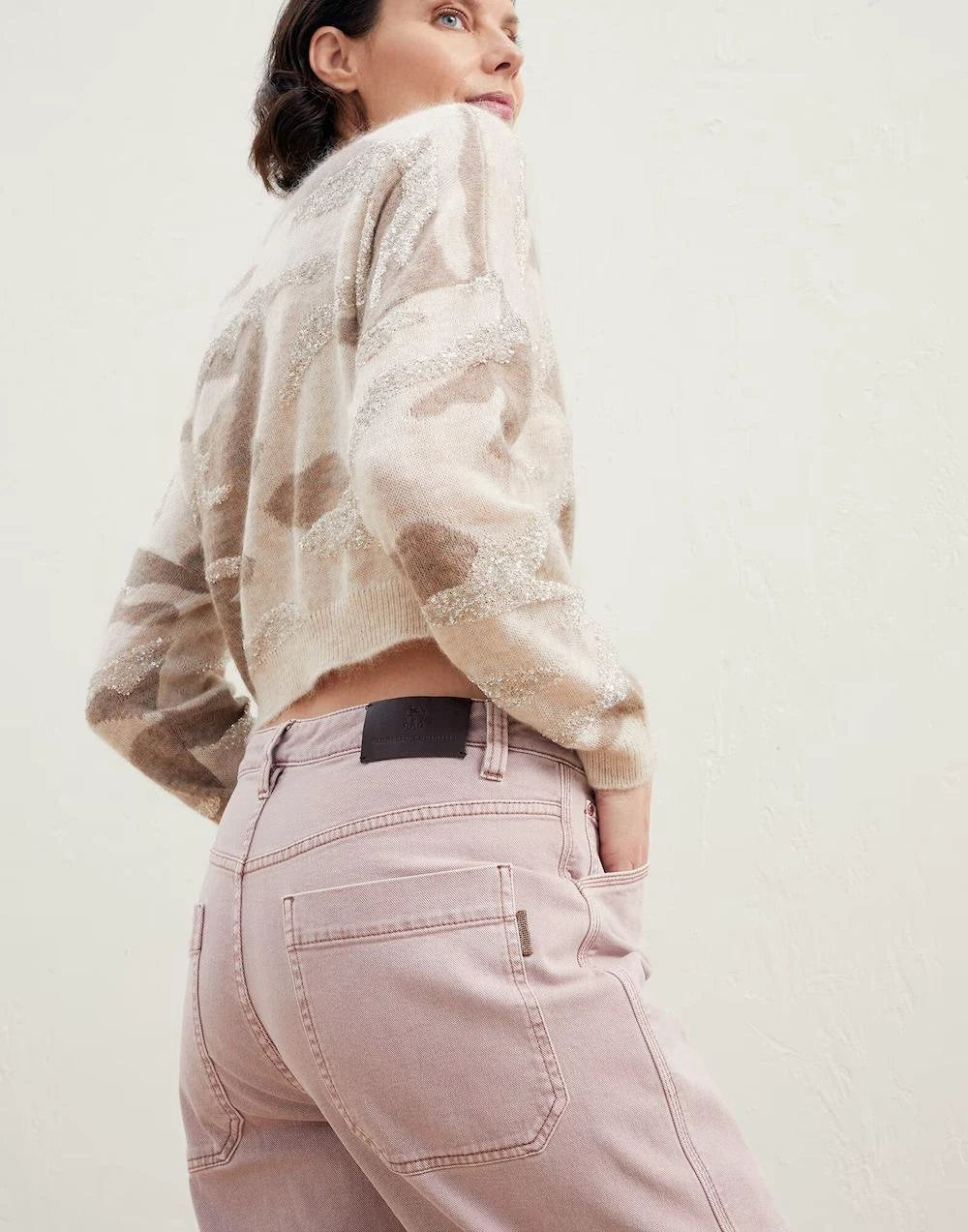 Brunello Cucinelli Sample Sale Brunello Cucinelli Pink Cotton Jeans Denim - | Designer outlet