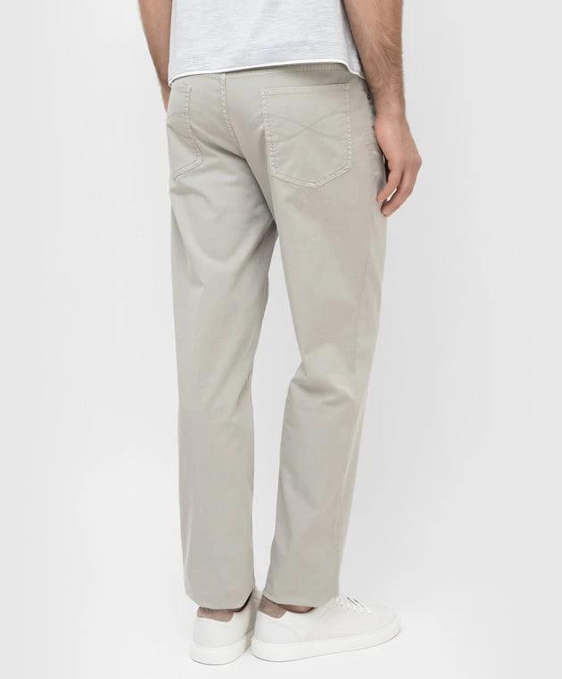 Brunello Cucinelli Sample Sale Brunello Cucinelli Beige Cotton Casual Pants - | Designer outlet