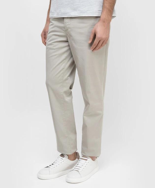 Brunello Cucinelli Sample Sale Brunello Cucinelli Beige Cotton Casual Pants - | Designer outlet