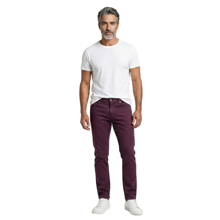 Brunello Cucinelli Sample Sale Brunello Cucinelli Burgundy Cotton Pants - | Designer outlet