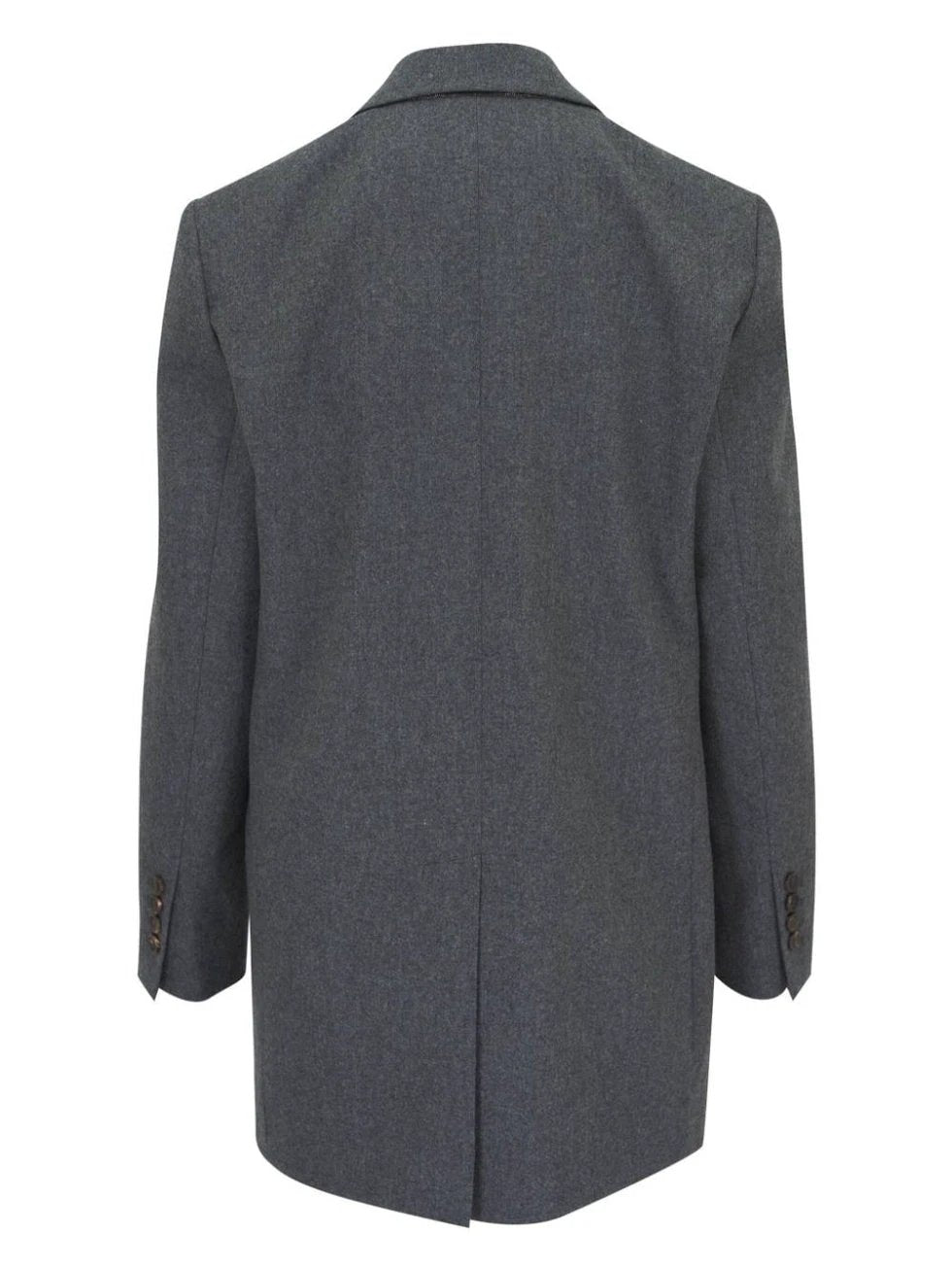 Brunello Cucinelli Sample Sale Brunello Cucinelli Gray Wool Coat - | Designer outlet