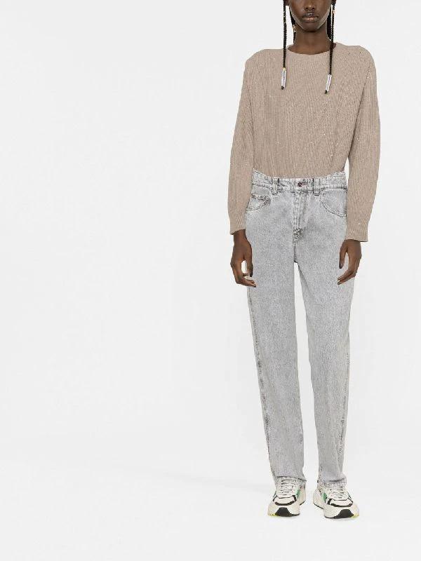 Brunello Cucinelli Sample Sale Brunello Cucinelli Blue Cotton Straight-Leg Jeans - | Designer outlet