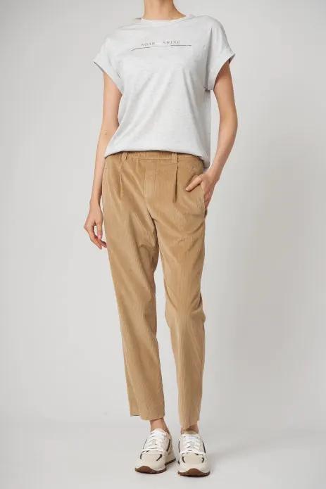 Brunello Cucinelli Sample Sale | Brunello Cucinelli Brown Cotton T-Shirt - | Designer outlet