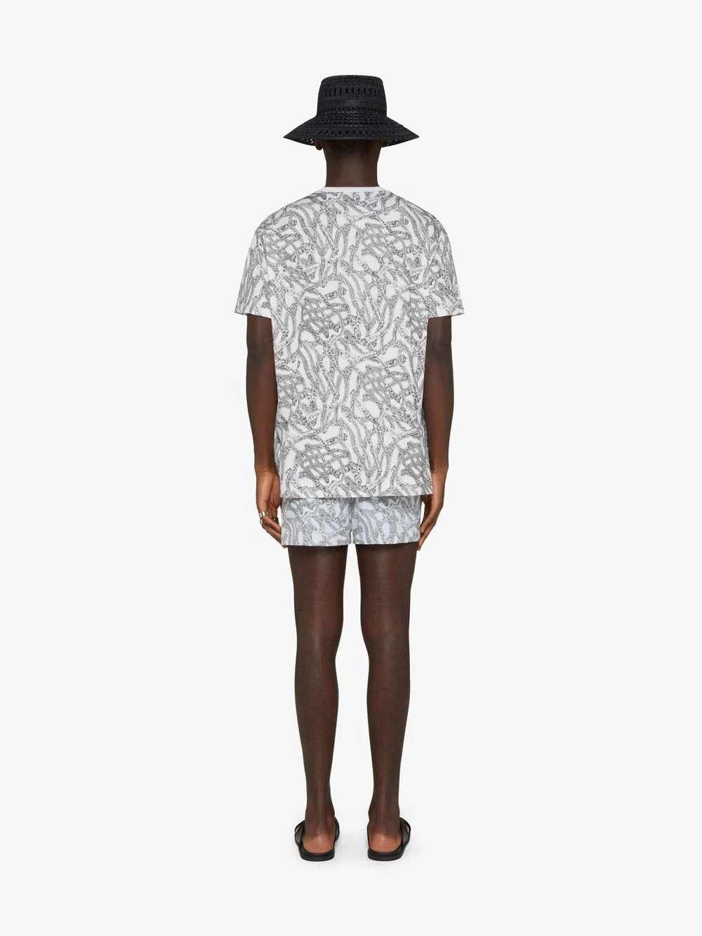 Givenchy Sample Sale Givenchy Gray Fibres Swim Shorts - | Designer outlet