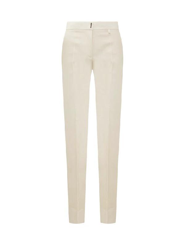 Givenchy Sample Sale Givenchy Beige Fibres Pants - | Designer outlet