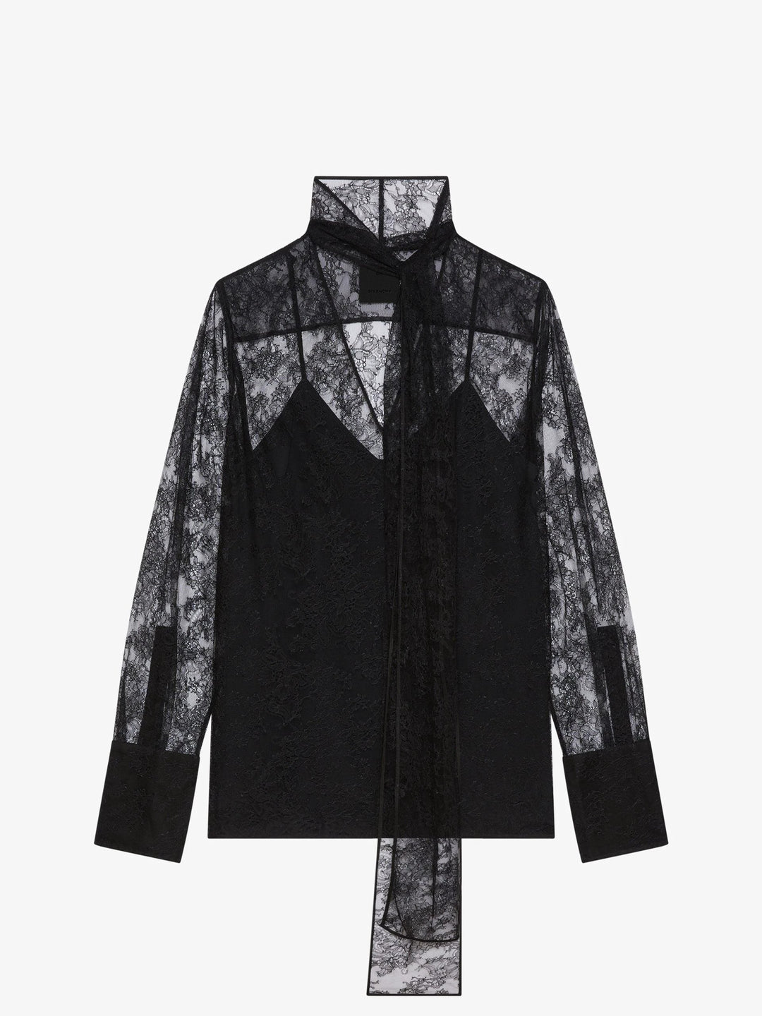 Givenchy Sample Sale Givenchy Black Fibres Blouse - | Designer outlet