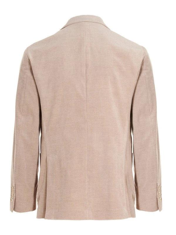 Brunello Cucinelli Sample Sale Brunello Cucinelli Beige Cotton Blazer - | Designer outlet