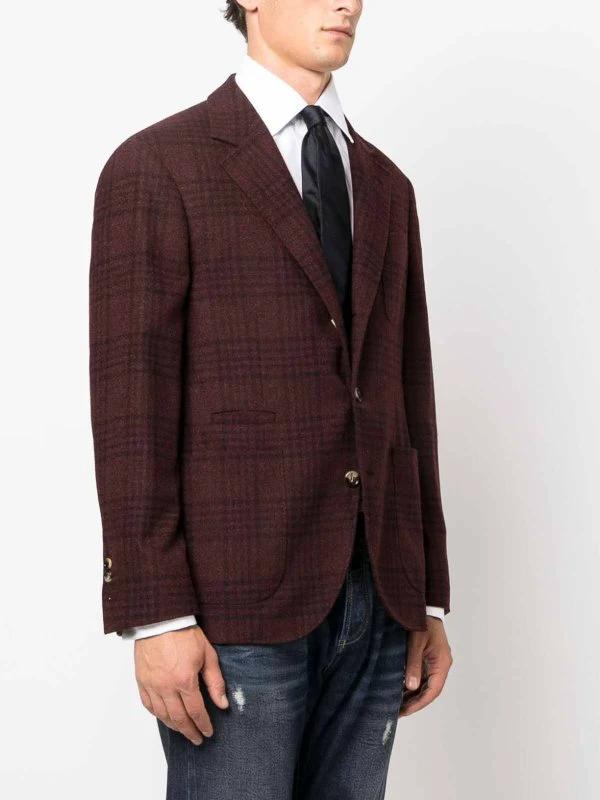 Brunello Cucinelli Sample Sale Brunello Cucinelli Multicolor Wool Blazer - | Designer outlet