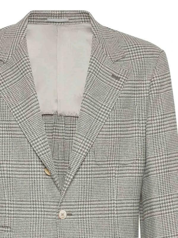 Brunello Cucinelli Sample Sale Brunello Cucinelli Army Wool Blazer - | Designer outlet